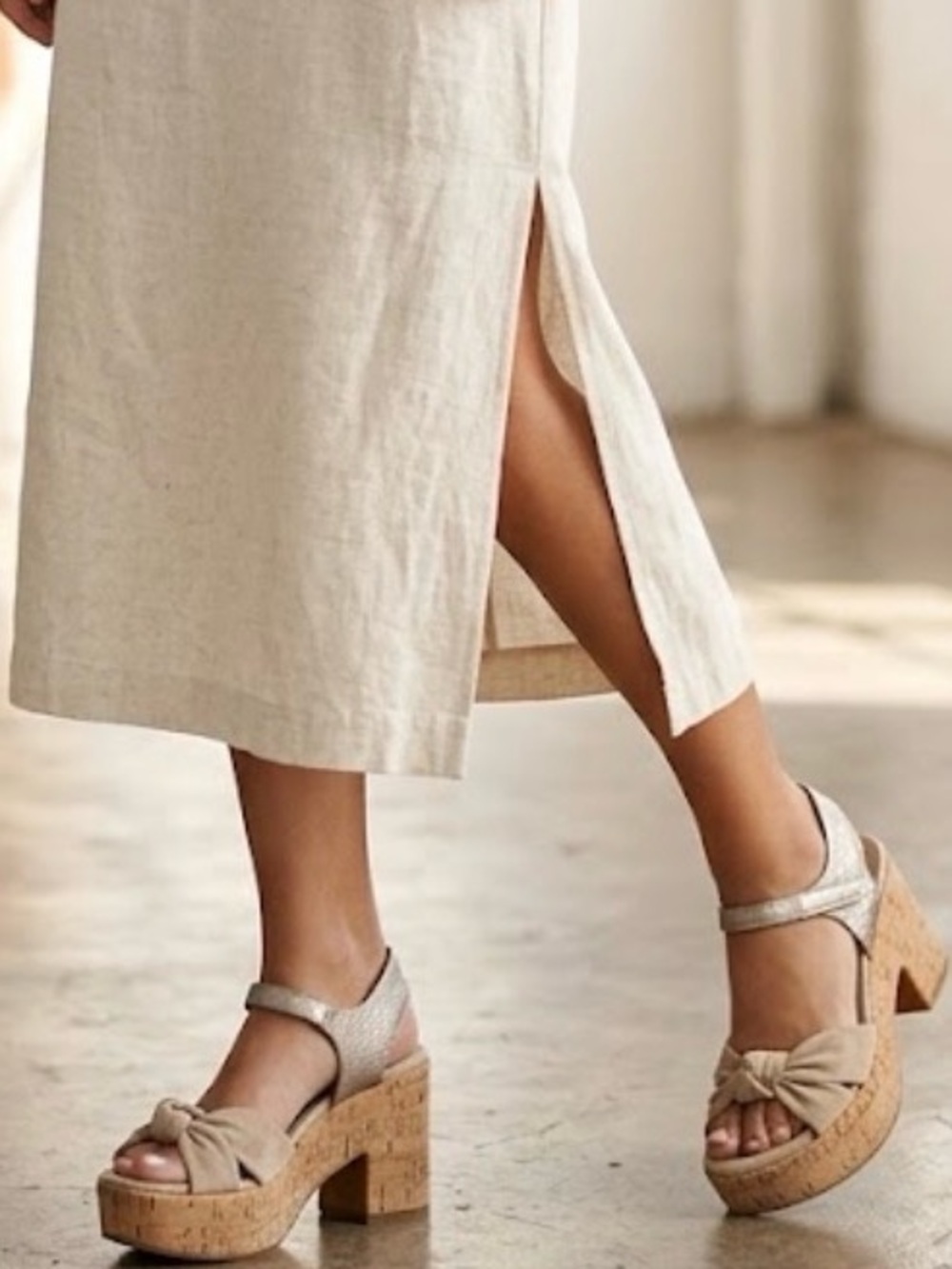 PEDRO GARCIA Platform Wedge Sandals